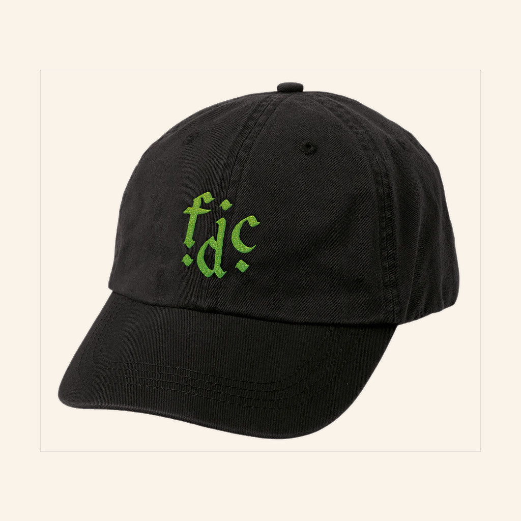 Fontaines DC Merch FDC Monogram Embroidered Hat Dad Christmas Gifts Fontaines DC Merch FDC Monogram Embroidered Hat Dad Christmas Gifts