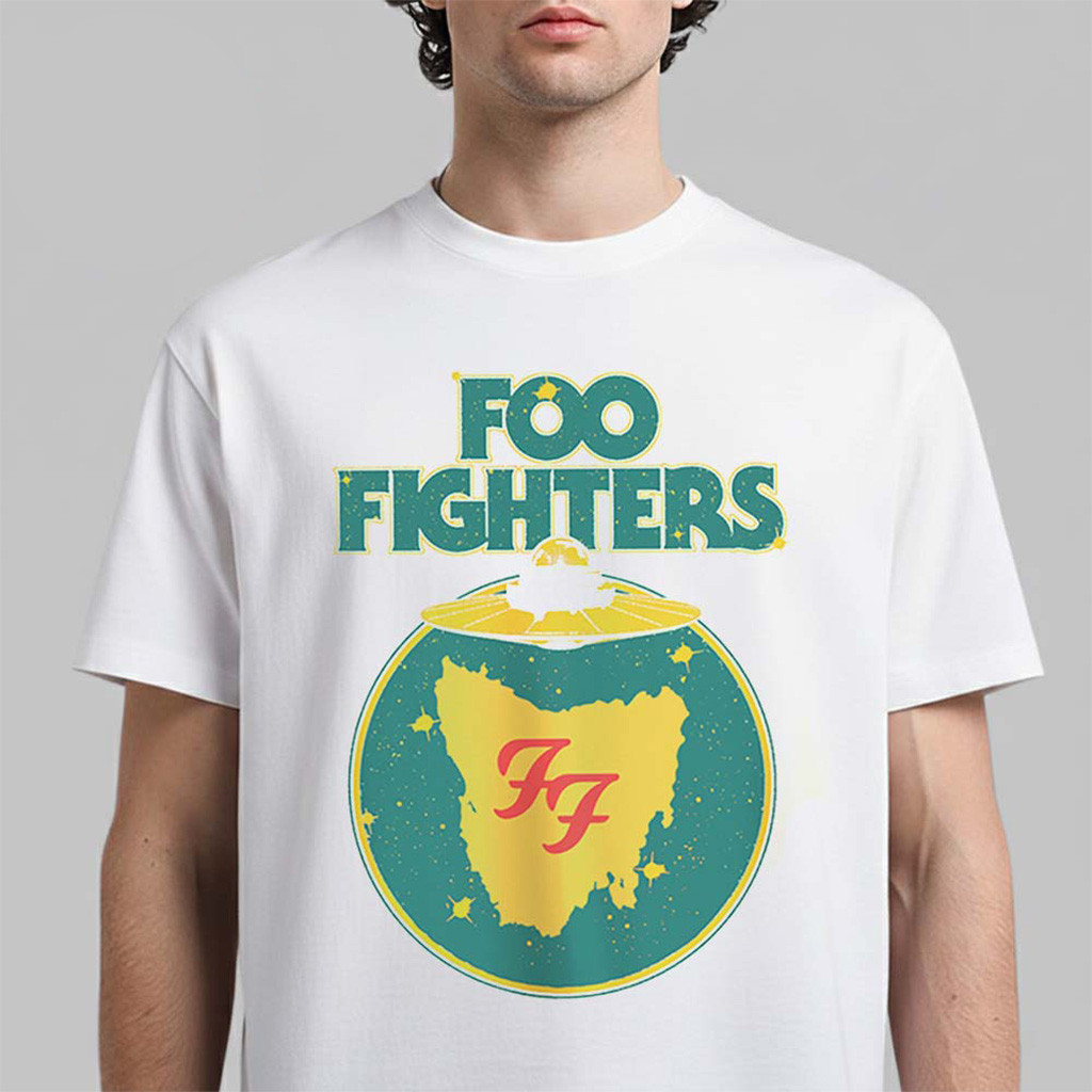 Foo Fighters Australia Tasmania 2026 Venue Live At Utas Stadium On 24 January 2026 Shirt