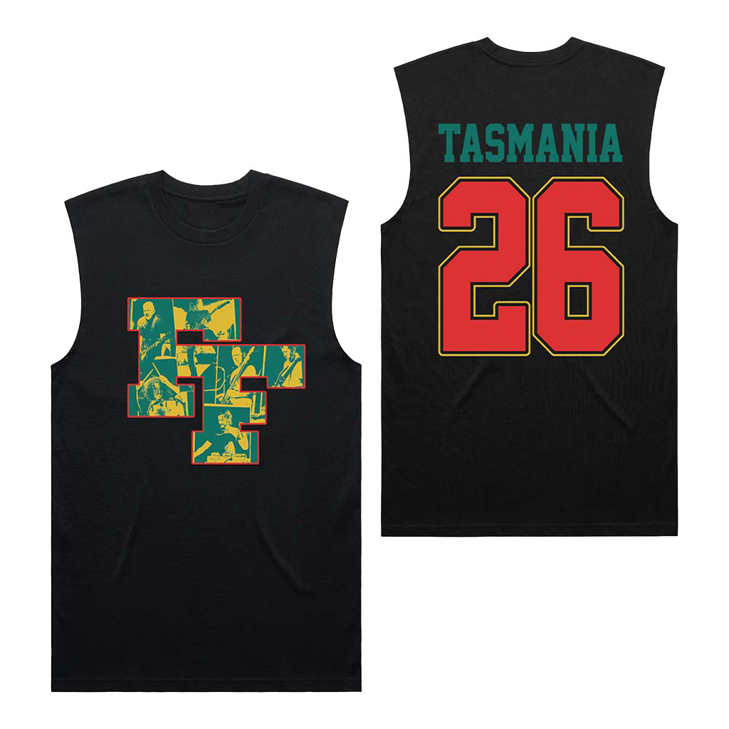 Foo Fighters Australia Tasmania 2026 Venue Merch Live At Utas Stadium On 24 January 2026 Tank Top
