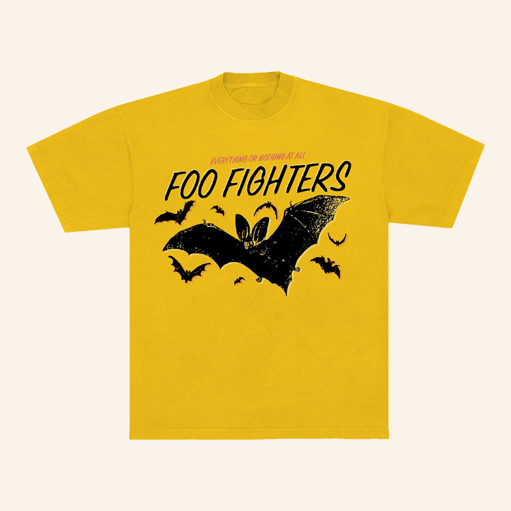 Foo Fighters Merch Bat T-Shirt Everything Or Nothing At All Shirt Gift For Sister