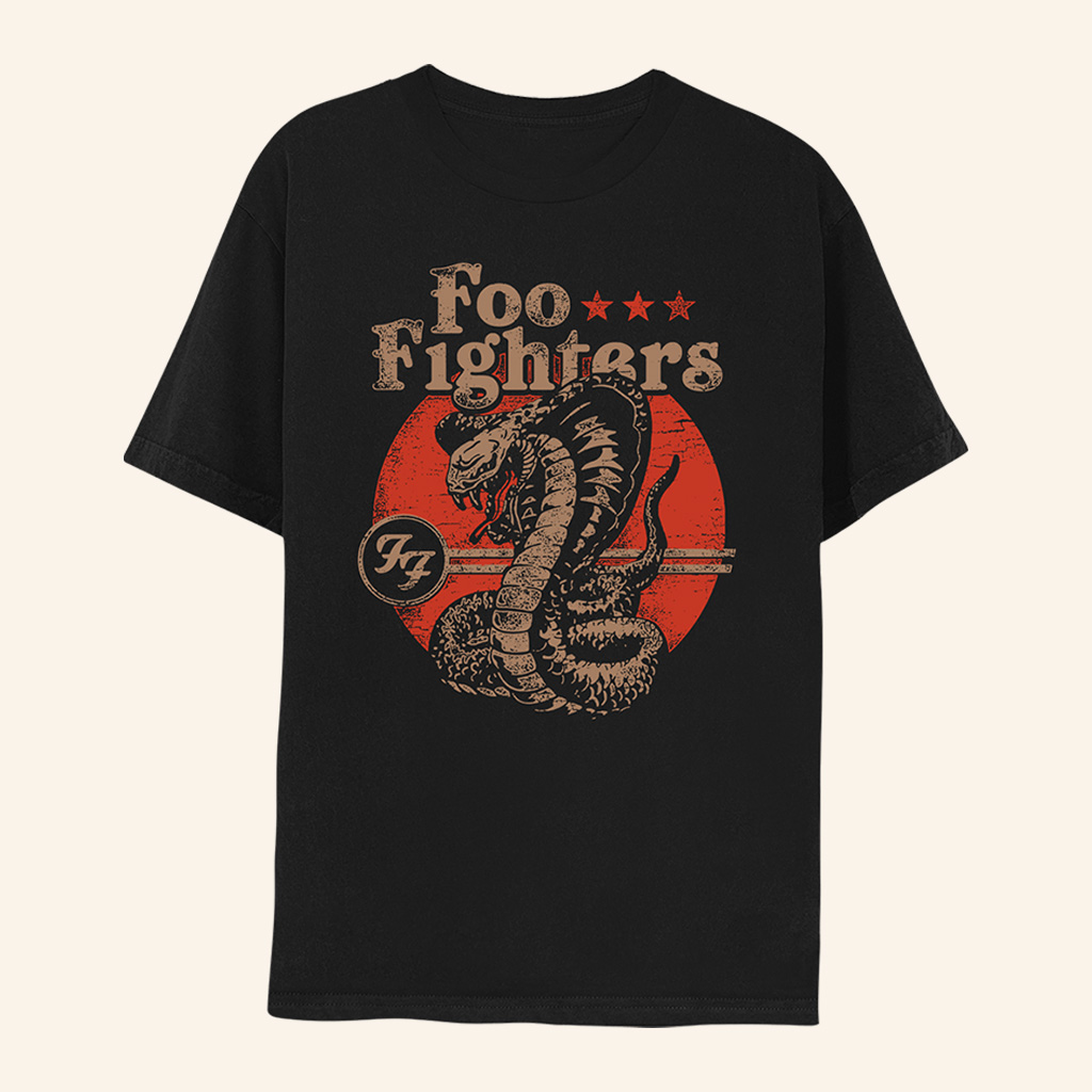 Foo Fighters Merch Cobra T-Shirt Unique Gifts For Music Lovers Foo Fighters Merch Cobra T-Shirt Unique Gifts For Music Lovers