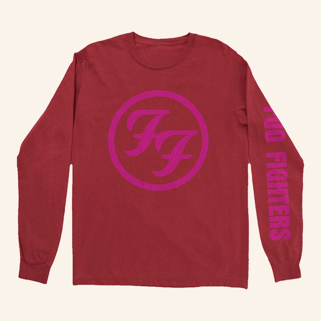 Foo Fighters Merch FF Logo Long Sleeve Shirt Gifts For Rock Enthusiasts Foo Fighters Merch FF Logo Long Sleeve Shirt Gifts For Rock Enthusiasts