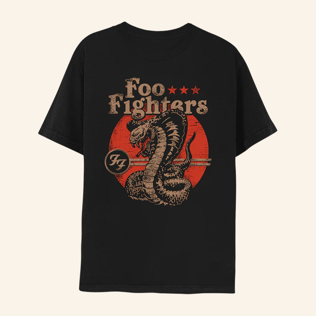 Foo Fighters Merch Foo Fighters Cobra T-Shirt Cool Gifts For Rock Lovers Foo Fighters Merch Foo Fighters Cobra T-Shirt Cool Gifts For Rock Lovers