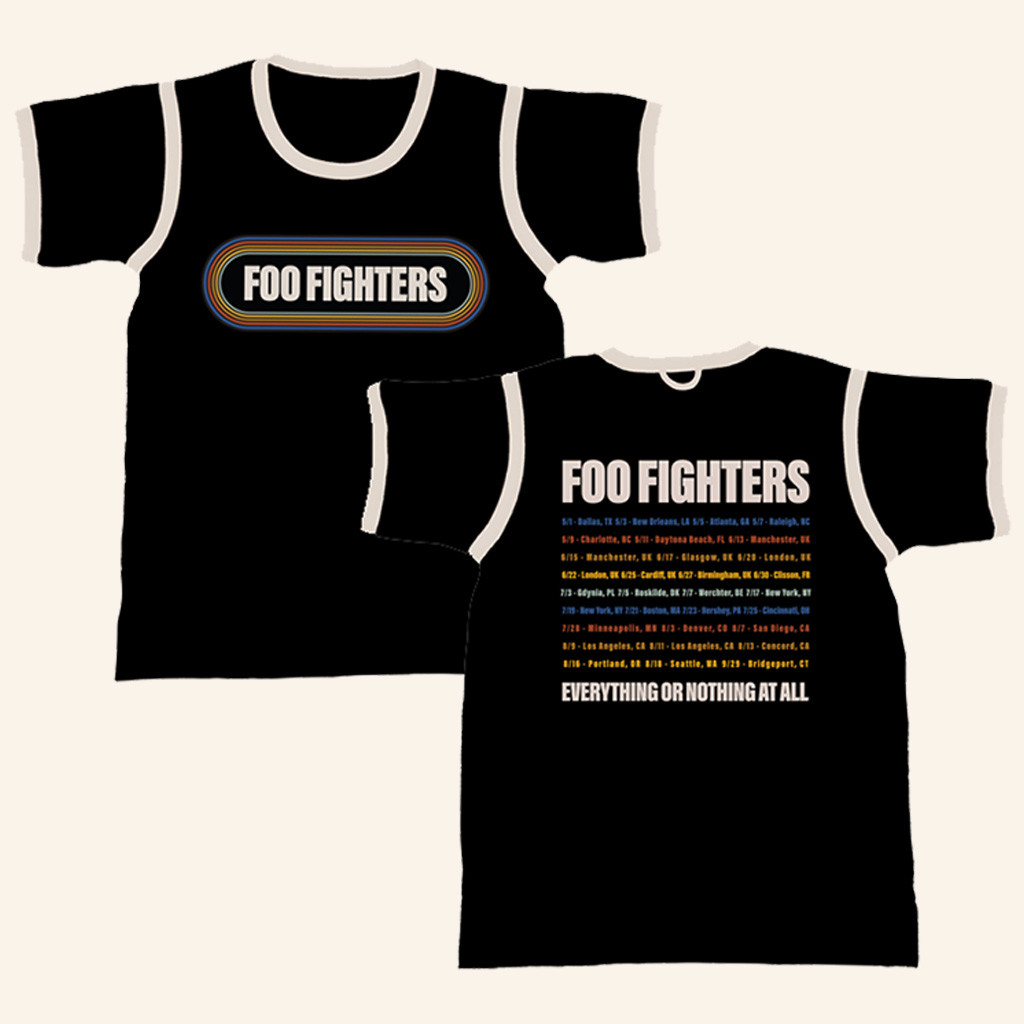 Foo Fighters Merch Foo Fighters Tour 2024 Ringer T-Shirt Gifts For Music Fans Foo Fighters Merch Foo Fighters Tour 2024 Ringer T-Shirt Gifts For Music Fans