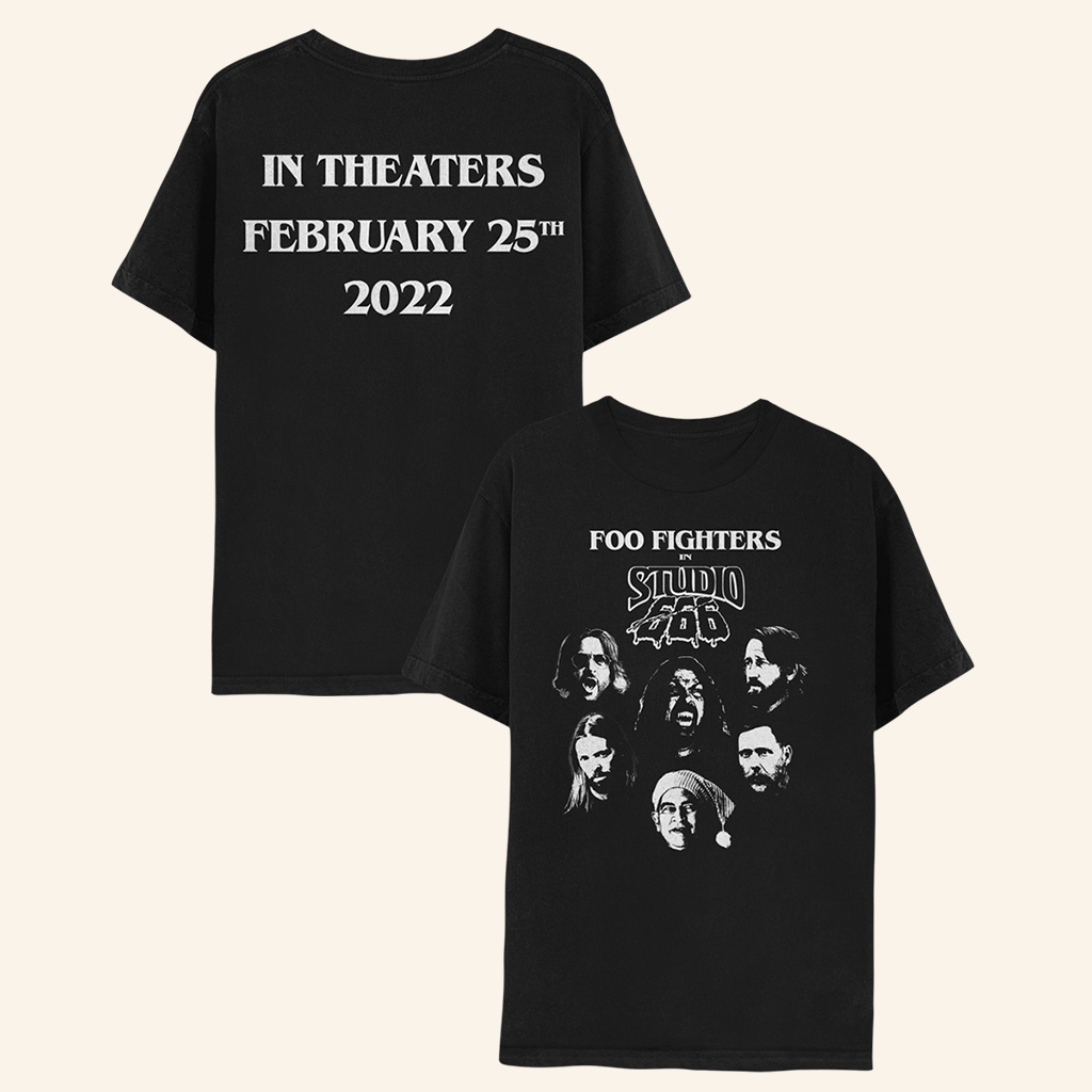 Foo Fighters Merch Studio 666 In Theaters T-Shirt Music Lover Gifts For Him