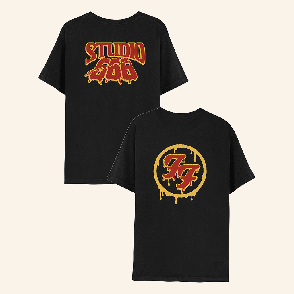 Foo Fighters Merch Studio 666 Logo T-Shirt Music Lover Gift Ideas For Him Foo Fighters Merch Studio 666 Logo T-Shirt Music Lover Gift Ideas For Him