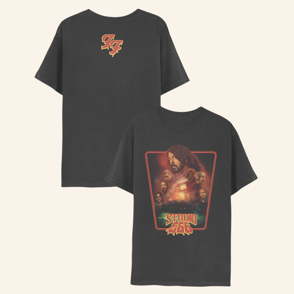 Foo Fighters Merch Studio 666 T-Shirt Best Gifts For Rock Music Lovers