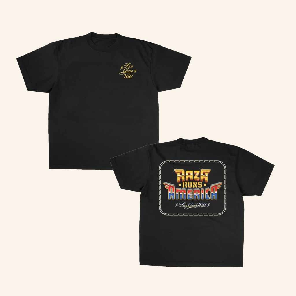 Foos Gone Wild Merch Raza Runs America T-Shirt Birthday Gift Ideas For Boyfriend