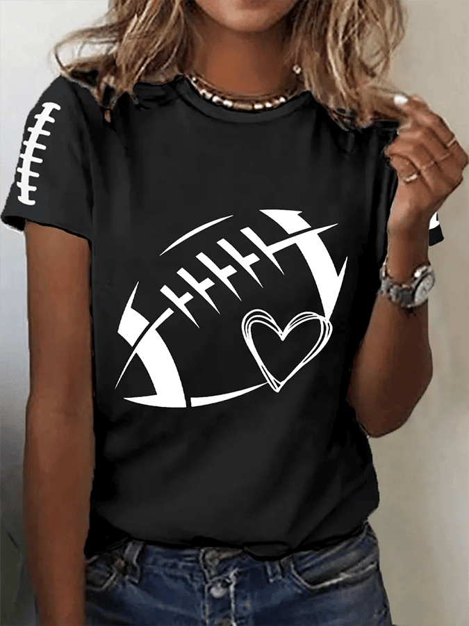 Football Game Day T-Shirt Sundays Game Day Shirt Football Gifts For Women