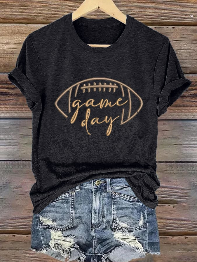 Football Graphic Game Day T-Shirt Game Day Clothes Football Player Gift Ideas