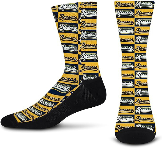 For Bare Feet SAVANNAH BANANAS Poster Stockings Baseball Enthusiast Gifts