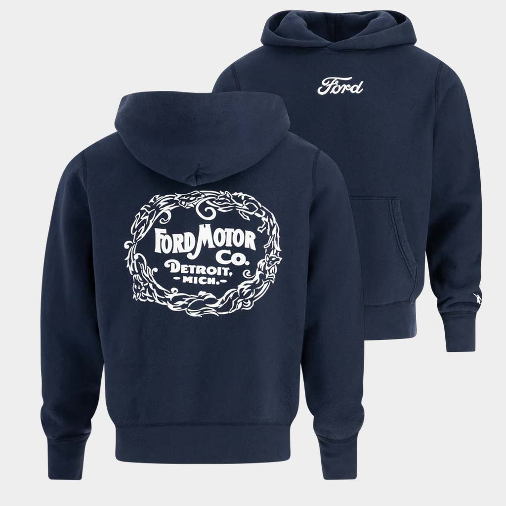 Ford Racing Merch Ford Racing X Greyson Clothiers Ford Motor Company Hoodie Gifts For Dad