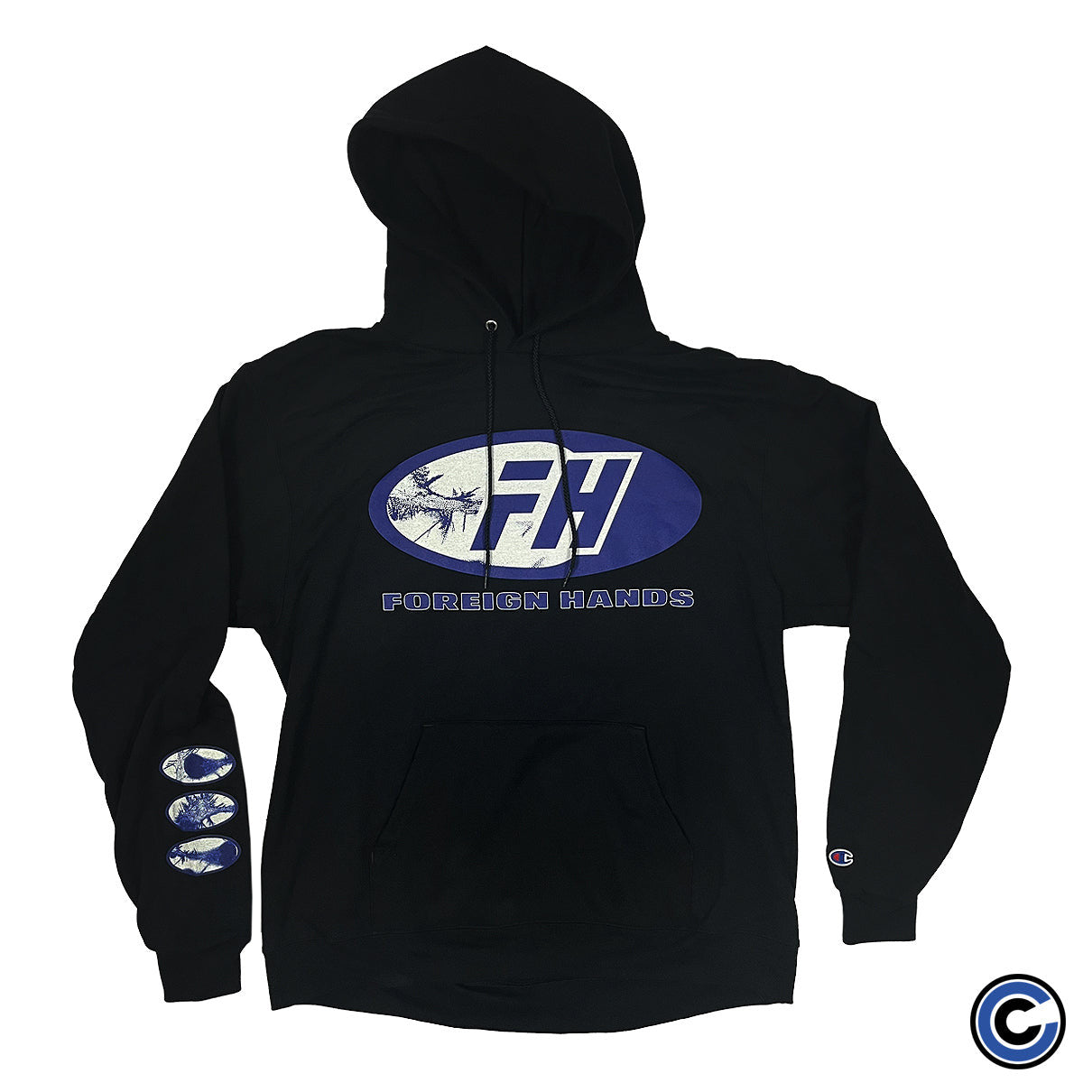 Foreign Hands Merch Oval Hoodie Foreign Hands Hoodie Foreign Hands Merch Oval Hoodie Foreign Hands Hoodie