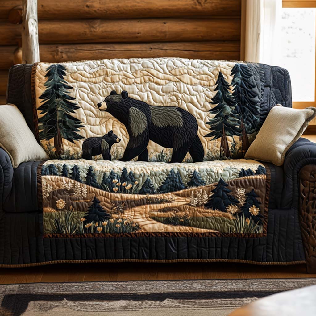 Forest Bond Quilted Sofa Cover Home Decorattions Cool Gifts For Deer Hunters