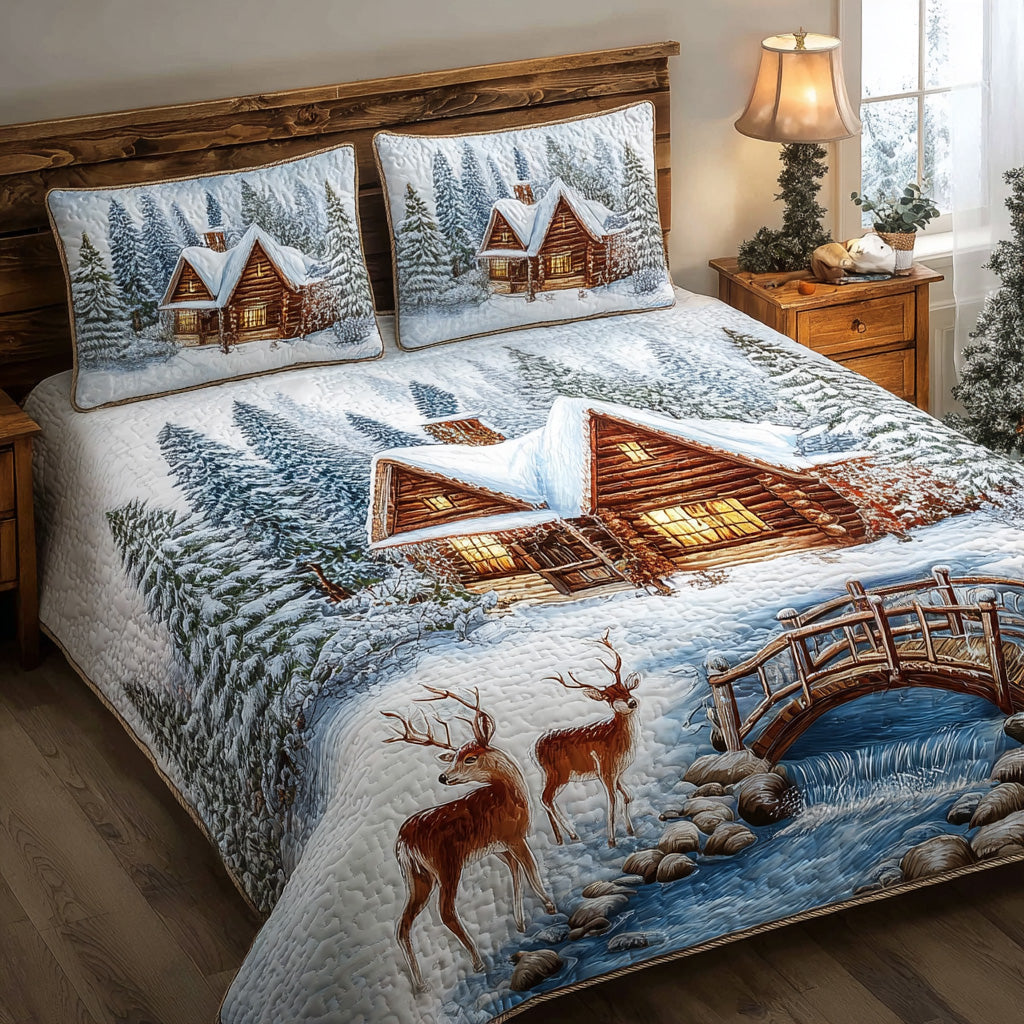 Forest Bridge Quilted Bedding Set Best Holiday Duvet Covers Gifts To Get Your Mother In Law For Christmas