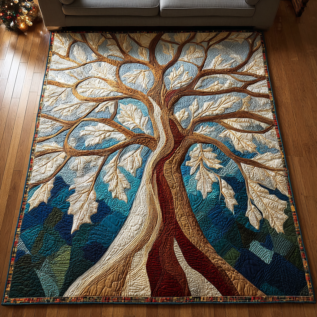 Forest Grace Area Rug Dining Table Accessories Tree Of Life Christmas Gifts