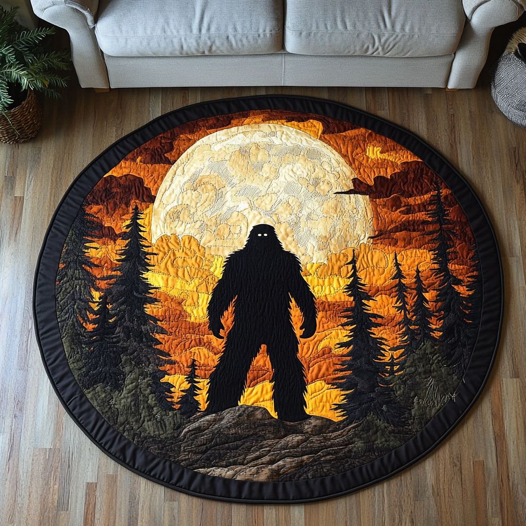 Forest Legend Quilted Round Mat Entrance Way Ideas Tree Of Life Gifts For Him