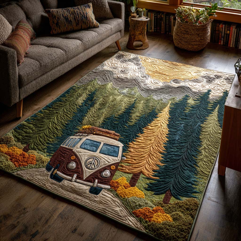 Forest Peace Area Rug Front Door Entryway Ideas Gifts For Hippy Mom
