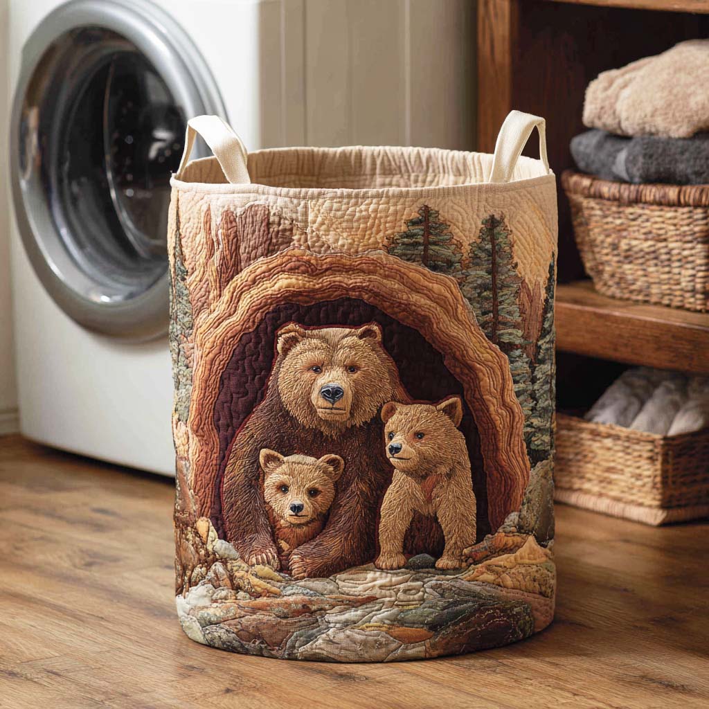 Forest Stalker Quilted Laundry Basket Graduation Merch Gift