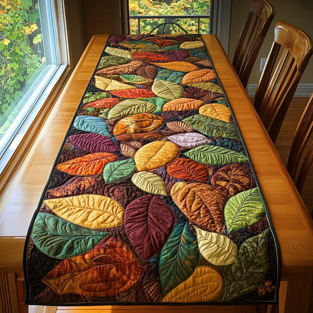 Forest Touch Quilted Table Runner Best Fall Table Runners Family Gift Ideas