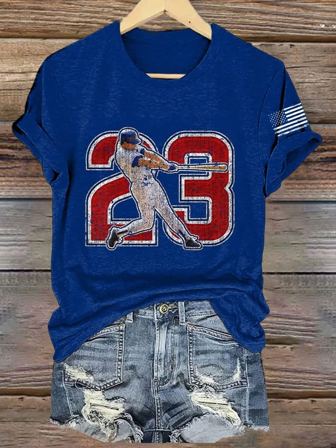 Forever 23 Tribute RIP Ryne Sandberg T-Shirt Womens Cubs Baseball Fan Merch Gifts