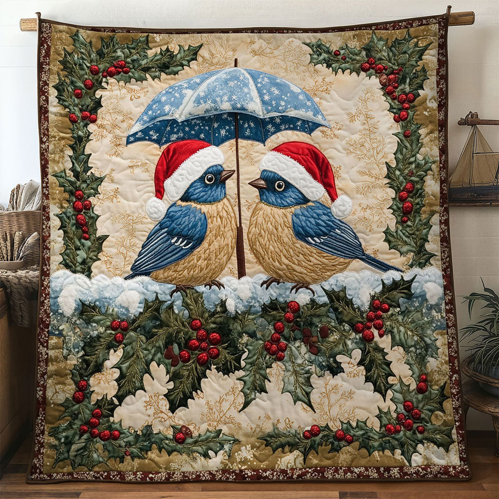 Forever Bluebird Quilt Ultra-Soft Quilt Blanket for Hotel-Like Experience