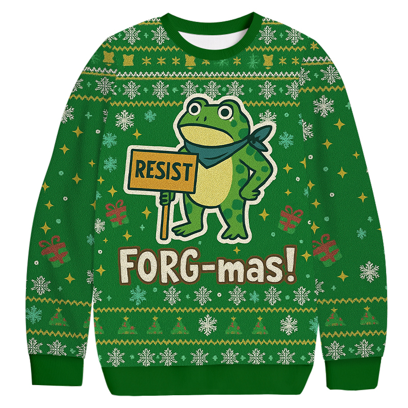 FORG-mas Christmas Ugly Sweatshirt Christmas Gift For Family FORG-mas Christmas Ugly Sweatshirt Christmas Gift For Family
