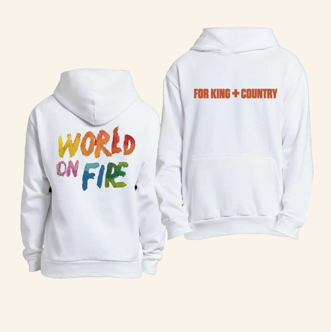 Forking And Country Merch World On Fire Hoodie Xmas Presents For Him Forking And Country Merch World On Fire Hoodie Xmas Presents For Him