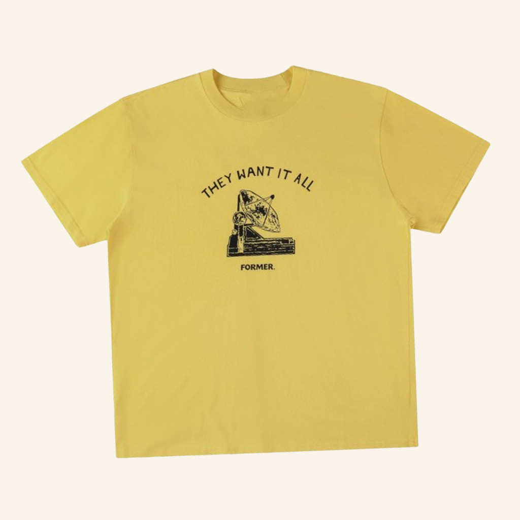 Former Merchandise Satellite T-Shirt They Want It All Former Shirt Birthday Gift For Brother Former Merchandise Satellite T-Shirt They Want It All Former Shirt Birthday Gift For Brother