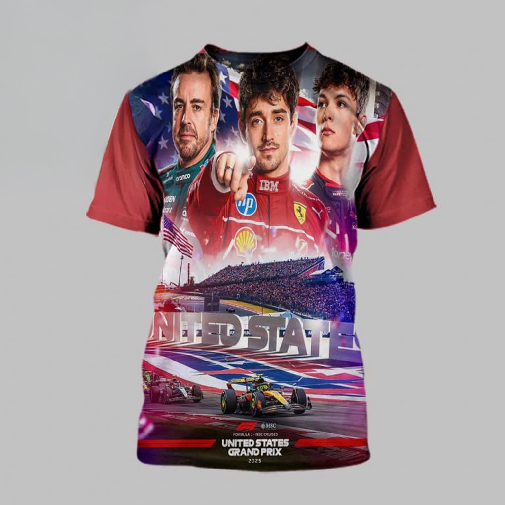 Formula 1 United State Grand Prix Austin GP 2025 T-Shirt It's Race Week Shirt Gifts For Him