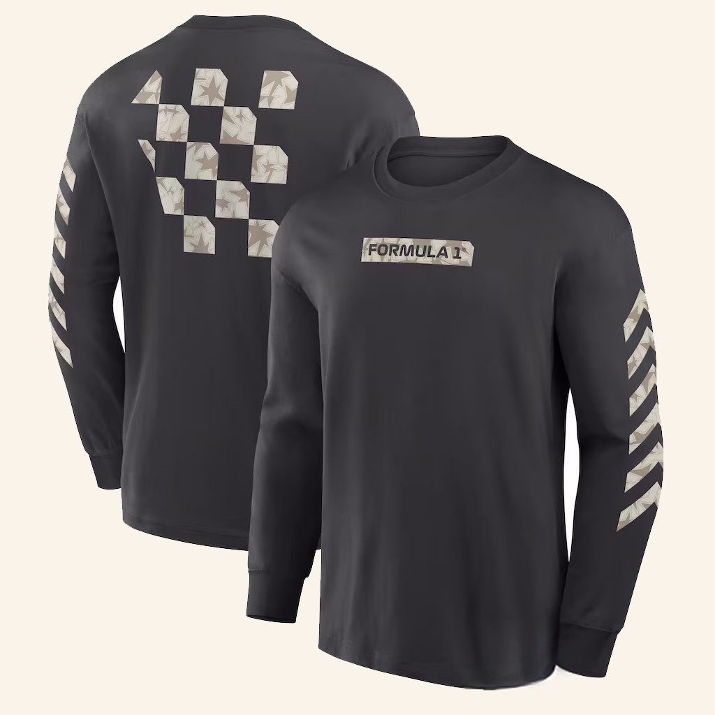 Formula 1 USA Grand Prix Austin GP 2025 Star Long Sleeve Shirt Gifts For Racing Lovers