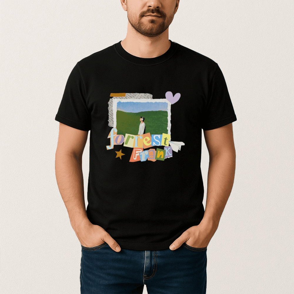 Forrest Frank Christian T-Shirt Forrest Frank Collage Style Shirt Best Gift For Friend