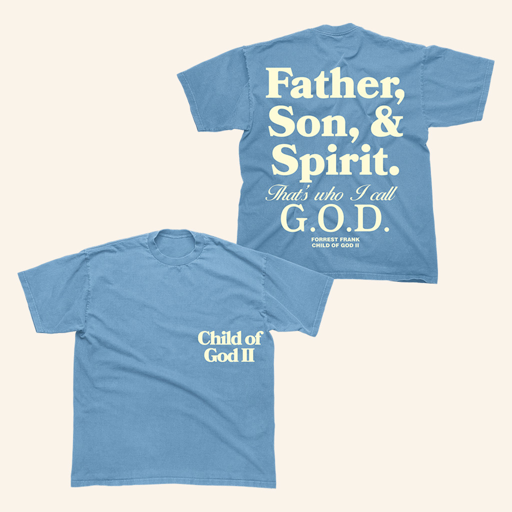 Forrest Frank Merch Child Of God II T-Shirt Christmas Presents For Dad Forrest Frank Merch Child Of God II T-Shirt Christmas Presents For Dad