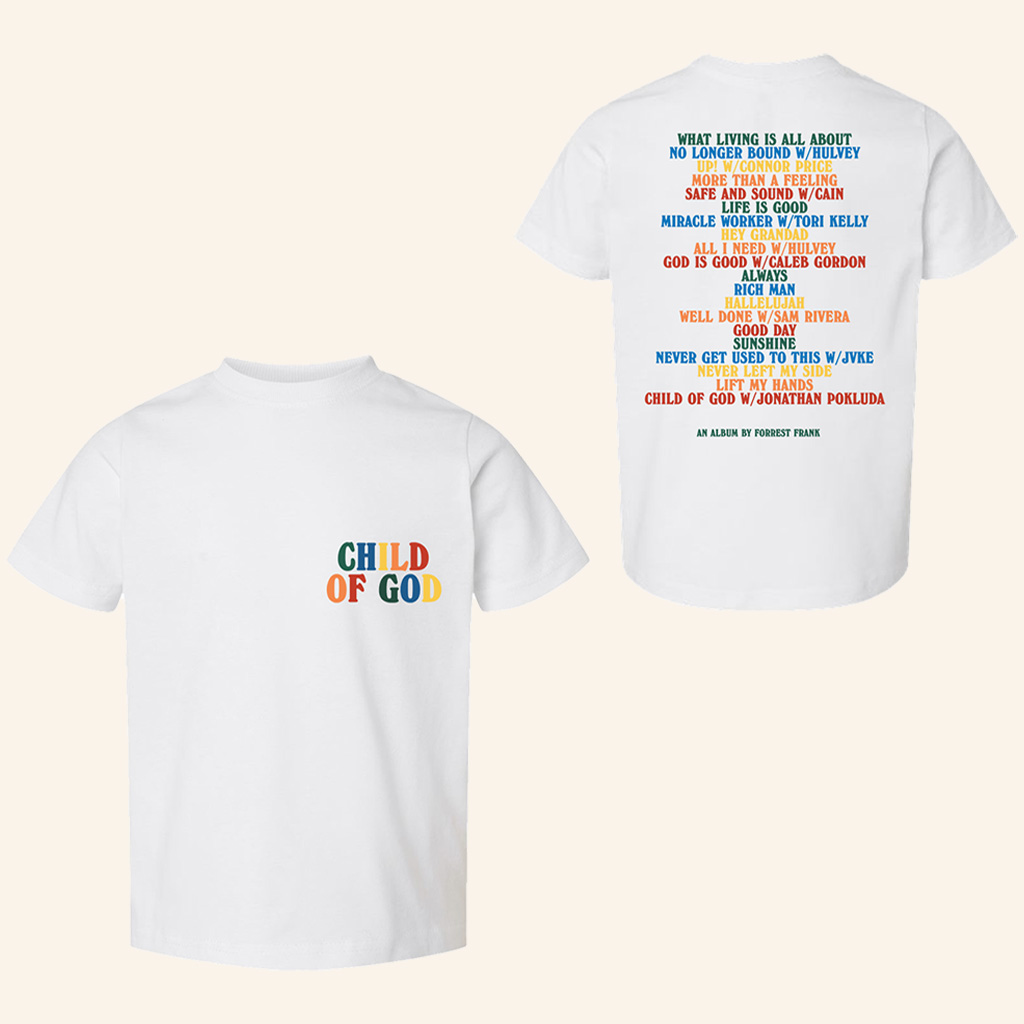 Forrest Frank Merch Child Of God T-Shirt Forrest Frank Tour Merch Gifts For Music Fans