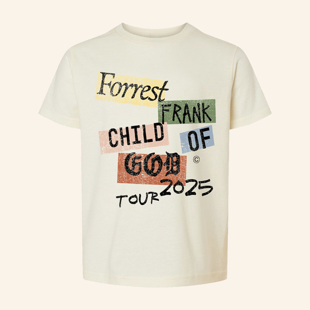 Forrest Frank Merch Child Of God Tour 2025 T-Shirt Christmas Presents For Him Forrest Frank Merch Child Of God Tour 2025 T-Shirt Christmas Presents For Him