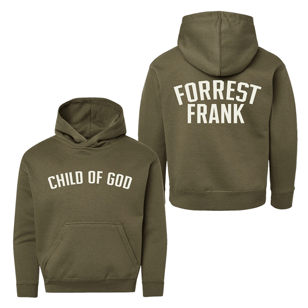 Forrest Frank Merch Forrest Frank Tour Merch Child Of God Military Green Hoodie Husband Gifts Forrest Frank Merch Forrest Frank Tour Merch Child Of God Military Green Hoodie Husband Gifts