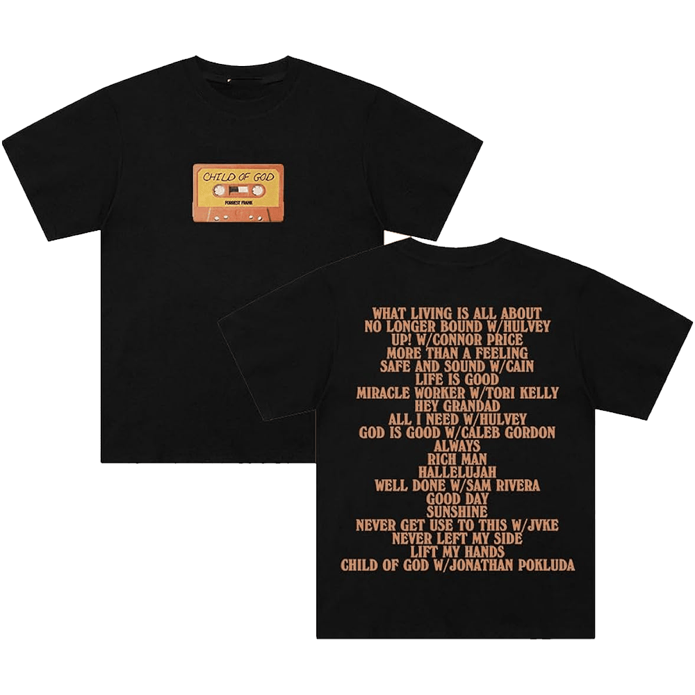 Forrest Frank Merch Forrest Frank Tour Merch Child Of God Shirt 2024 New Album Tour T-Shirt Forrest Frank Merch Forrest Frank Tour Merch Child Of God Shirt 2024 New Album Tour T-Shirt