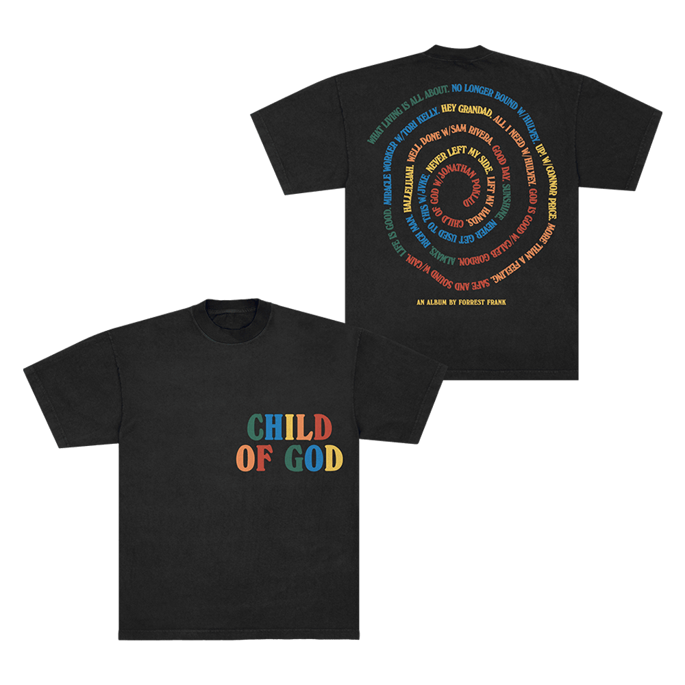 Forrest Frank Merch Forrest Frank Tour Merch Child Of God T-Shirt Gifts For Wife