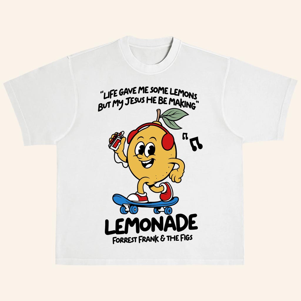 Forrest Frank Merch Lemon Skate T-Shirt Christian Apparel Gifts For Music Lovers Forrest Frank Merch Lemon Skate T-Shirt Christian Apparel Gifts For Music Lovers