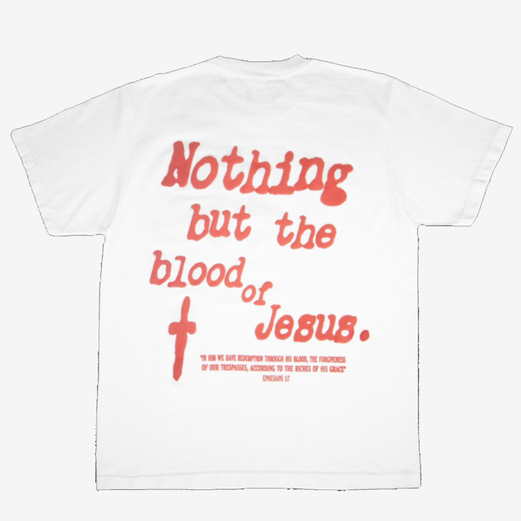 Forrest Frank Merch Nothing But The Blood Of Jesus T-Shirt Faith Pattern Music Shirt Fans Gifts