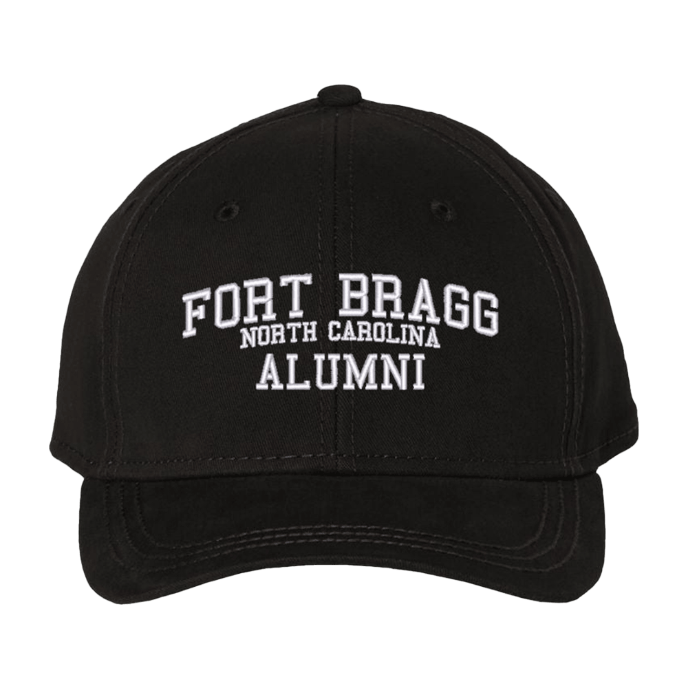 Fort Bragg North Carolina Alumni Hat Gift for Dad Embroidered Military Style Hat Fort Bragg North Carolina Alumni Hat Gift for Dad Embroidered Military Style Hat