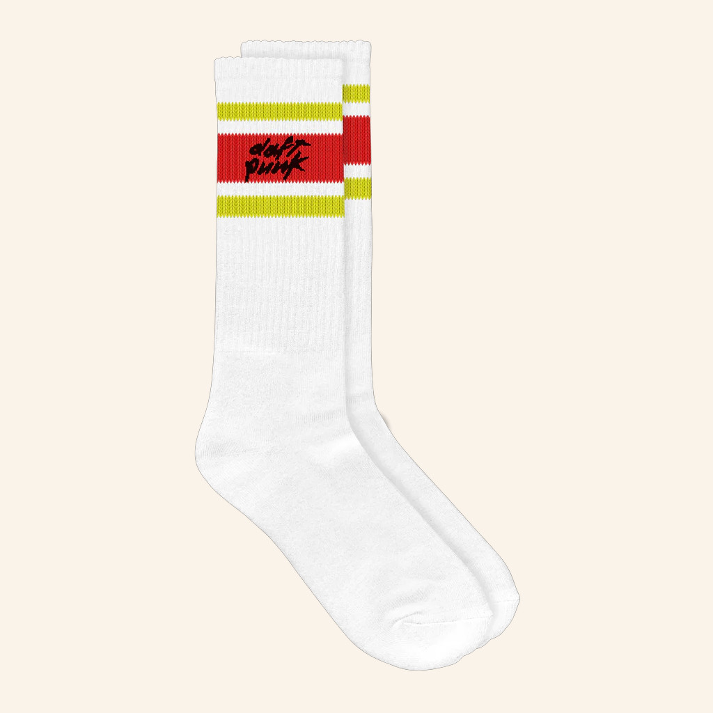 Fortnite x Daft Punk Merch Daft Punk Logo Tube Socks Xmas Gifts For Friends Fortnite x Daft Punk Merch Daft Punk Logo Tube Socks Xmas Gifts For Friends