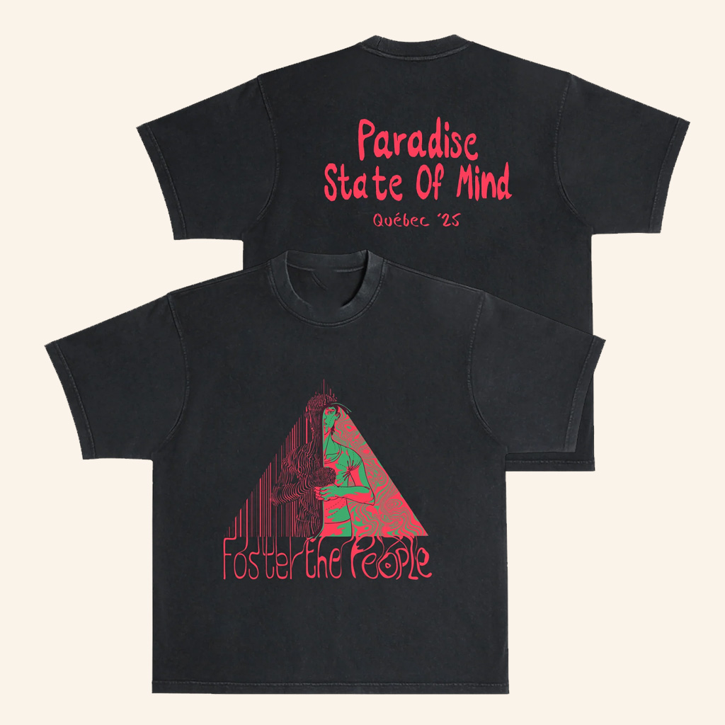 Foster The People Merch Foster The People Cigale Quebec T-Shirt Xmas Gifts For Friends