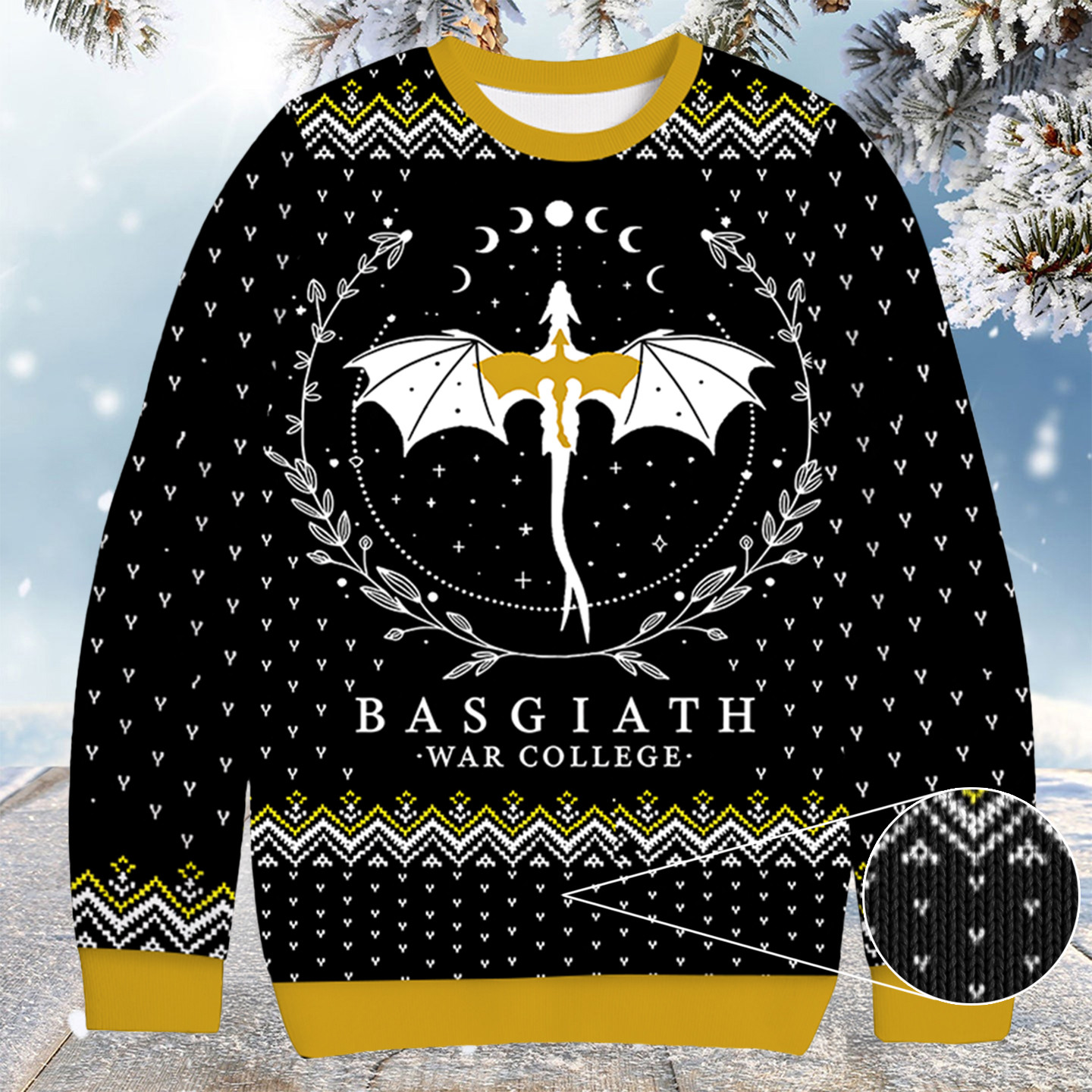 Fourth Wing Inspired Christmas Ugly Sweater Secret Santa Gift Ideas