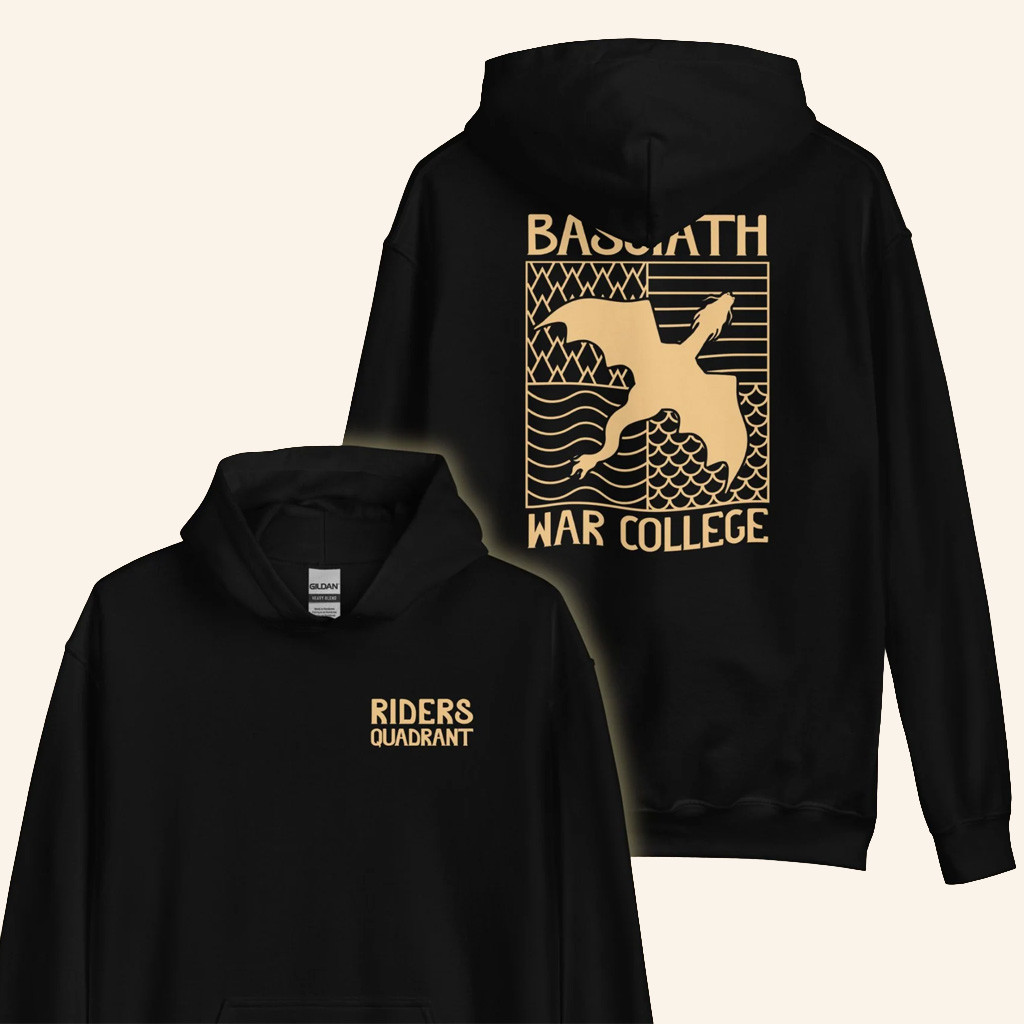 Fourth Wing Merch Basgiath War College Riders Quadrant Hoodie Gift Ideas For Husband