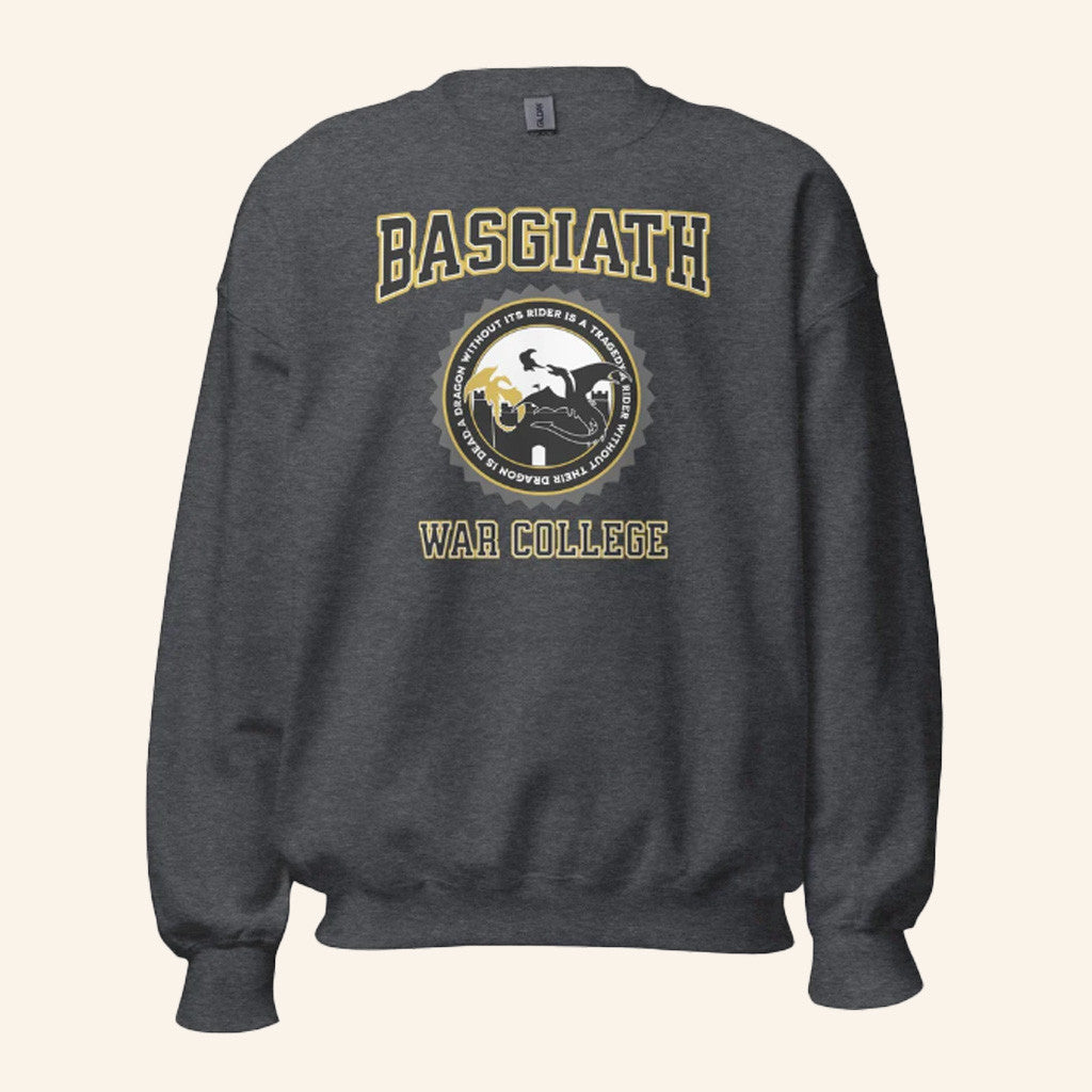 Fourth Wing Merch Basgiath War College Sweatshirt Best Birthday Gift For Husband