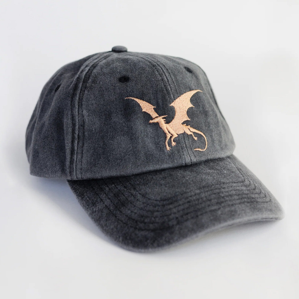 Fourth Wing Merch Dragon Rider Embroidered Hat Birthday Present For Husband Fourth Wing Merch Dragon Rider Embroidered Hat Birthday Present For Husband