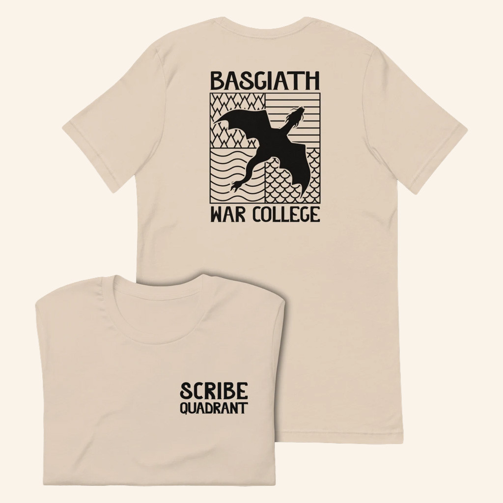 Fourth Wing Merch Healers Quadrant T-Shirt Basgiath War College Shirt Gifts Ideas For Brothers