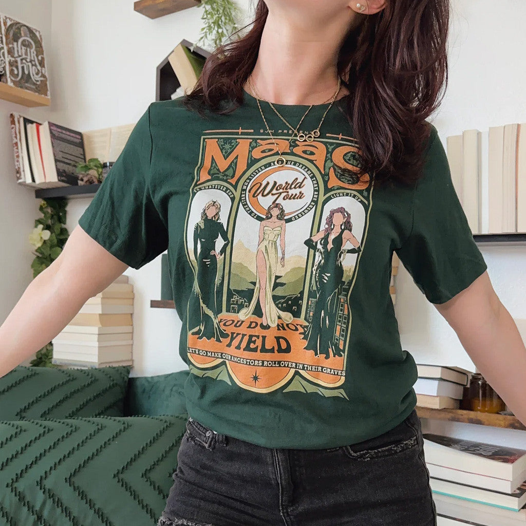 Fourth Wing Merch Maasverse T-Shirt Gifts For Best Friends Fourth Wing Merch Maasverse T-Shirt Gifts For Best Friends