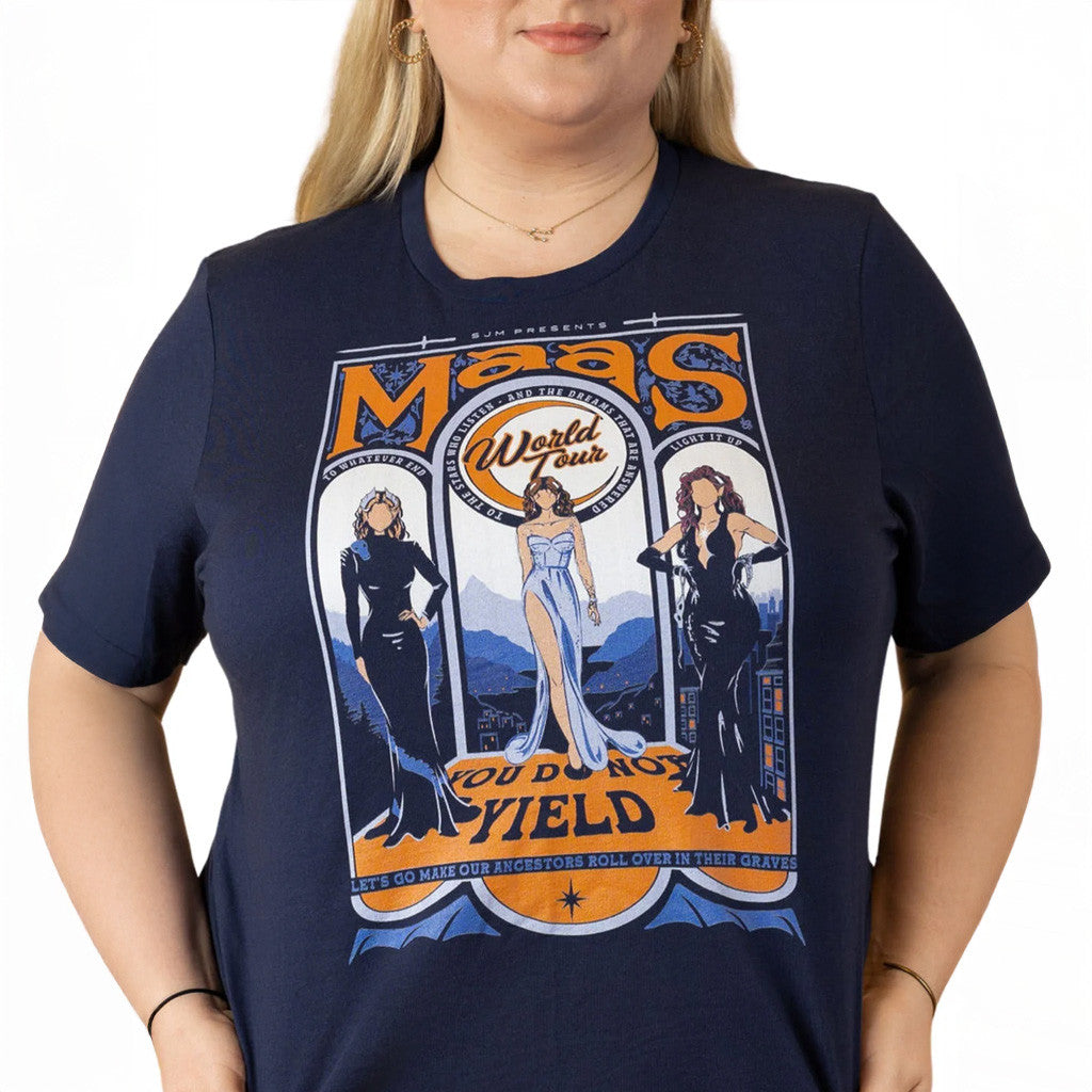 Fourth Wing Merch Maasverse T-Shirt Present For Husband